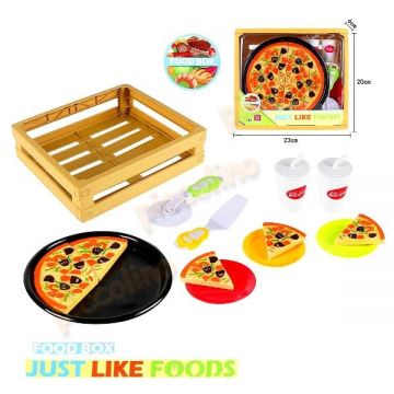 Ladita cu farfurie si pizza