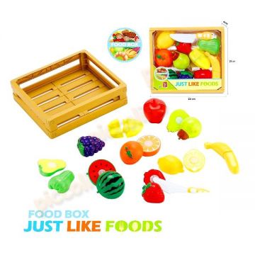 Ladita cu fructe sectionate