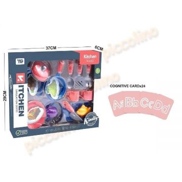 Set bucatarie cu tigai si capac