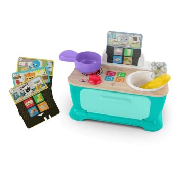 Bucatarie de lemn cu accesorii Hape 9 piese