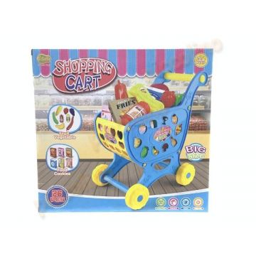 Carucior cumparaturi cu alimente