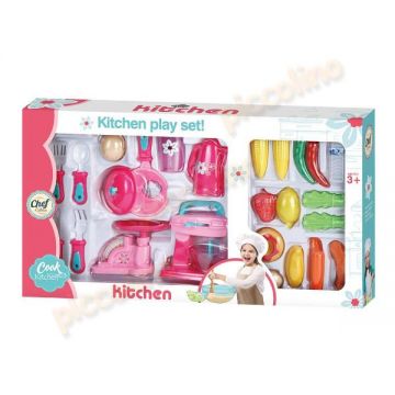 Set bucatarie cu alimente plastic