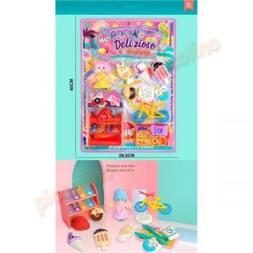 Set - Casa prajturilor cu bicicleta