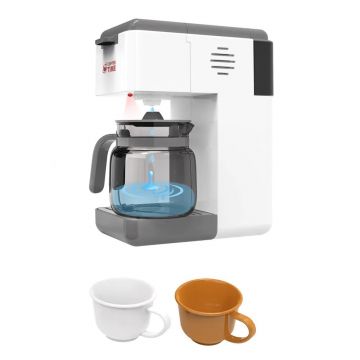 Set de joaca Aparat filtru pentru cafea cu sunete, lumini si accesorii pentru copii Tegole