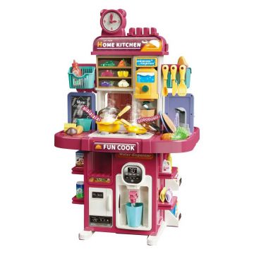 Set de joaca bucatarie cu chiuveta, apa curenta si dozator