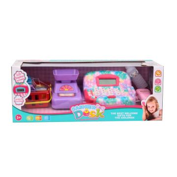 Set de joaca casa de marcat cu cantar