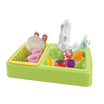 Set de joaca chiuveta cu vase si apa curenta