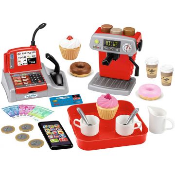 Set de joaca Ecoiffier Cafenea cu casa de marcat