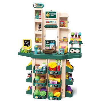 Set de joaca supermarket Childlike Time 71 piese