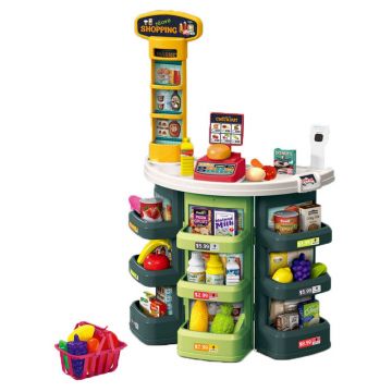 Set de joaca Supermarket cu casa de marcat 44 piese