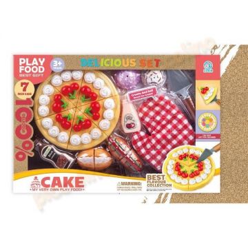 Set de joaca - Tort feliat cu manusa bucatar