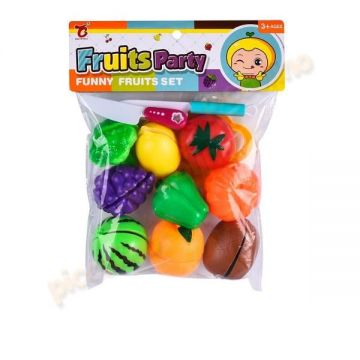 Set fructe sectionabile cu cutit