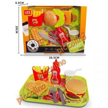 Set joaca alimente - hamburger 107