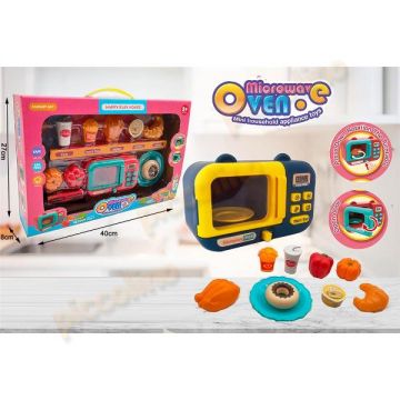 Set joaca - cu alimente si cuptor microunde