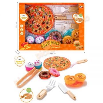 Set joaca cu pizza si cleste