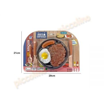 Set joaca - Farfurie cu friptura