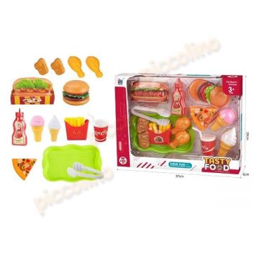 Set joaca Hamburger cu cartofi prajiti