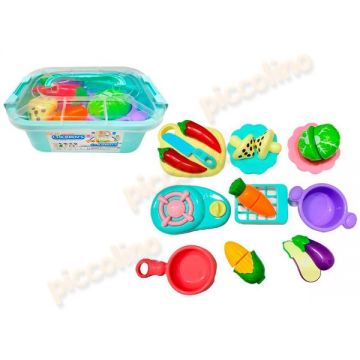 Set joaca - legume sectionabile