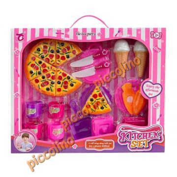 Set joaca - pizza si inghetata